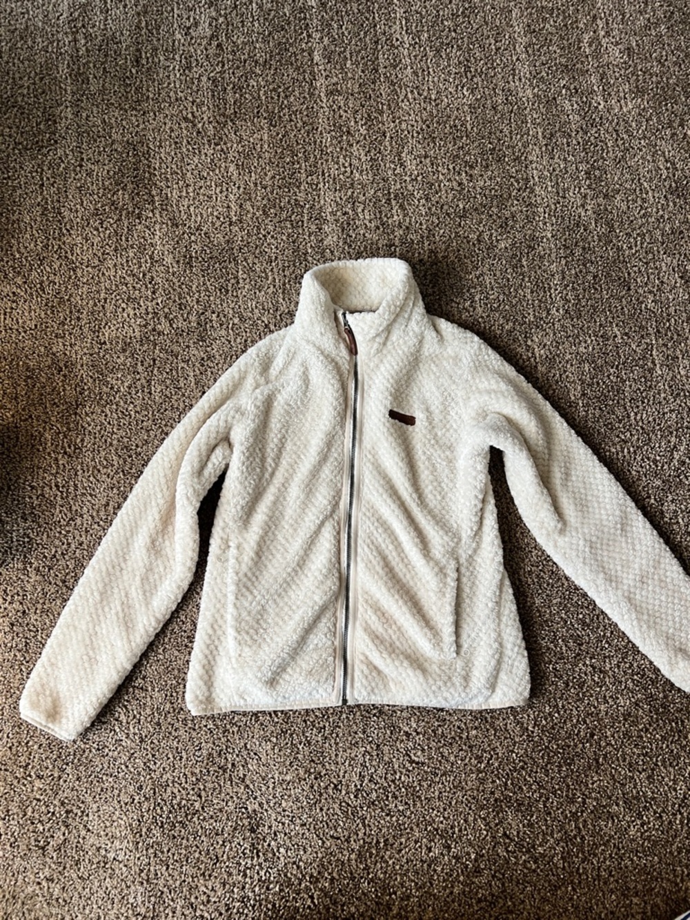 Columbia Cream Sherpa Jacket